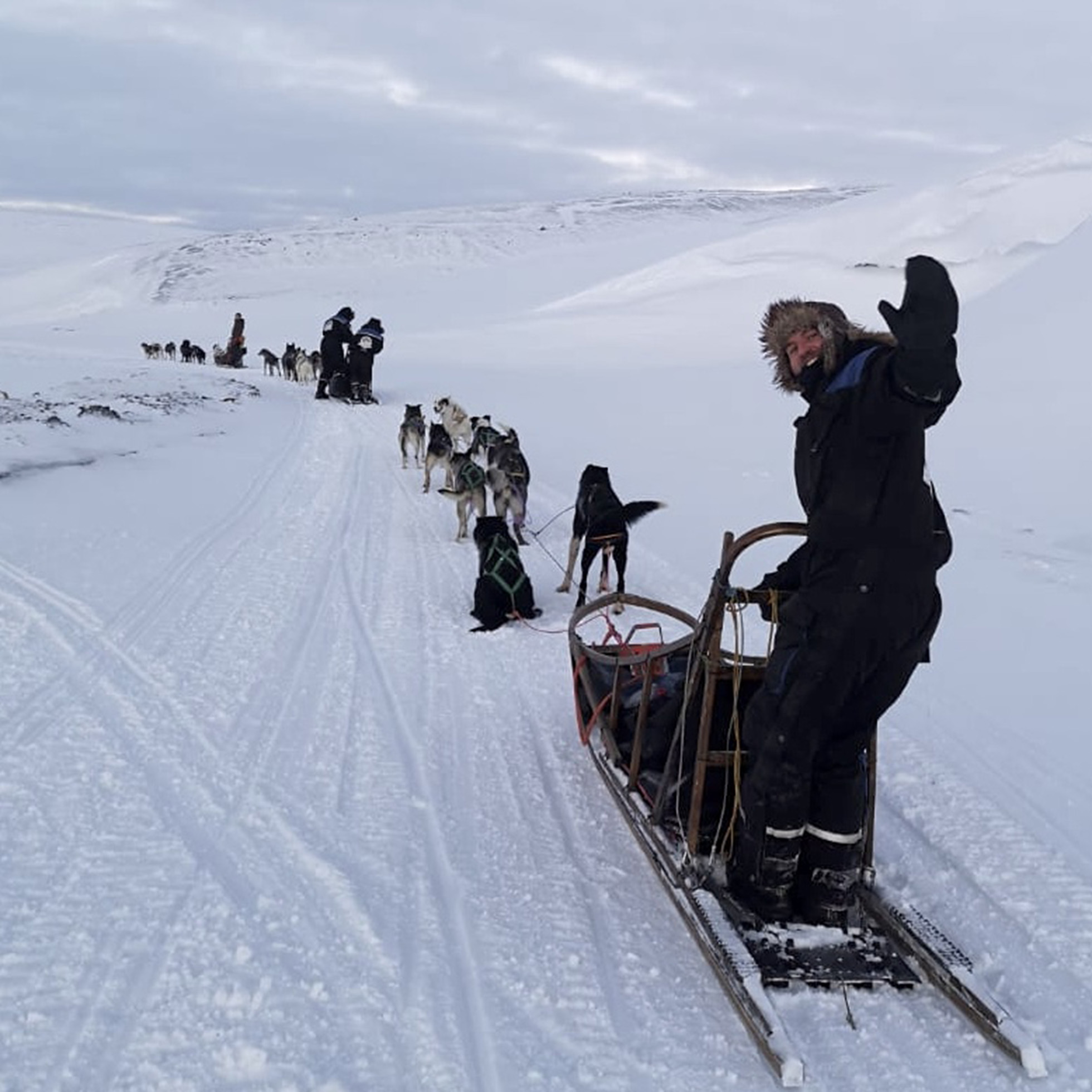 Svalbard - hundeslede - Eivind