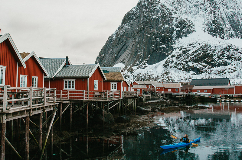 Reine Rorbu- kajakk - Classic Norway