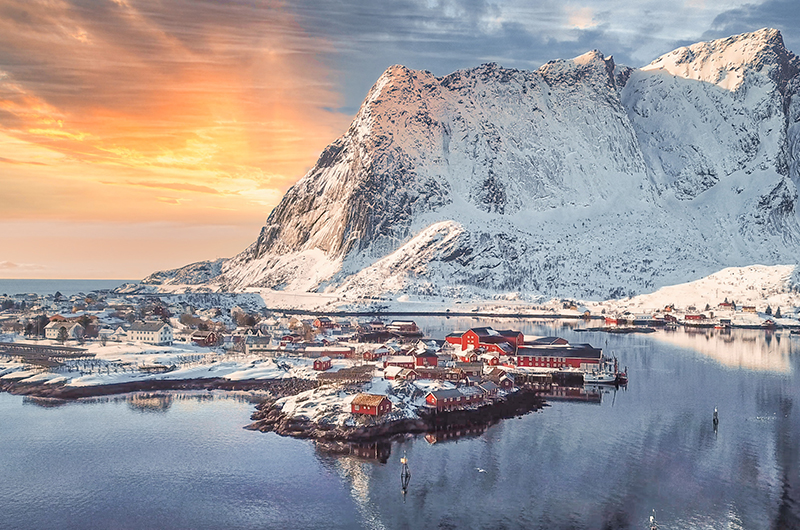 Reine Rorbuer - vinter - Classic Norway