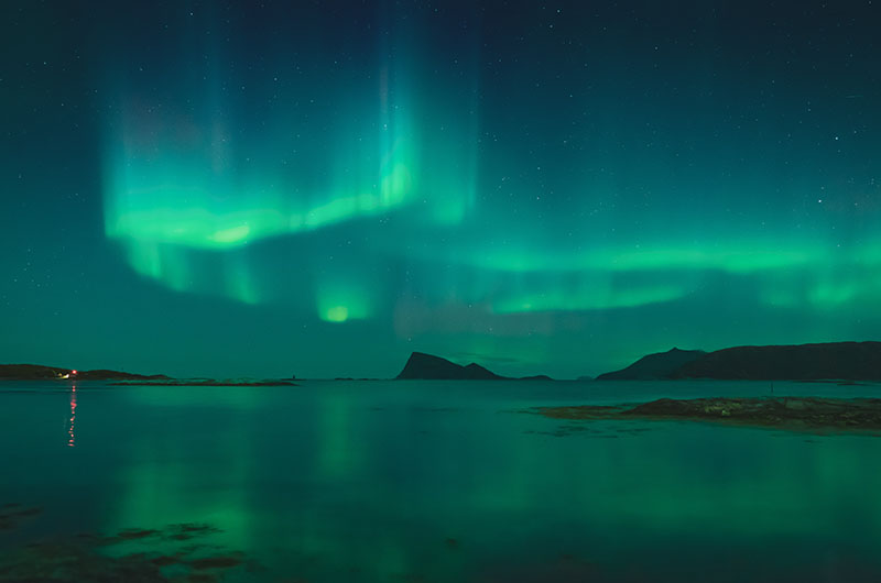 Sommaroy-nordlys Sommaroy-nordlys